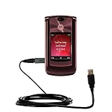 Classic Straight USB Cable for the Motorola MOTORAZR2 V9 with Power Hot Sync and Charge capabilities - Gomadic Brand w/ TipExchange Technology