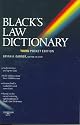 Black's Law Dictionary (Pocket), 3rd Edition
