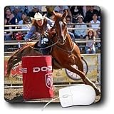 Horse - Barrel Racing - Mouse Pads