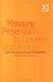 Book Managing Preservation for Libraries and Archives: Current Practice and Future Developments