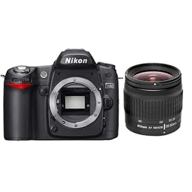 Nikon D80 Digital SLR w/Nikkor 28-80mm F/3.3-5.6G AF Zoom Lens