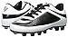 Vizari USA Kids Soccer Cleats – Youth Football Shoes for Boys & Girls | Lightweight Firm Ground Outdoor Cleats – Durable Athletic Soccer Shoes White/Black