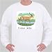 Sweatshirt with africa, kobus, deer, lechwe, savannah, walk, running, antelope, anima...