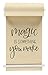 Kraft Paper Roll Display - Wall Decor/Trending Wall Mount - (1) Kraft Paper roll Included (White, 8 Inch)