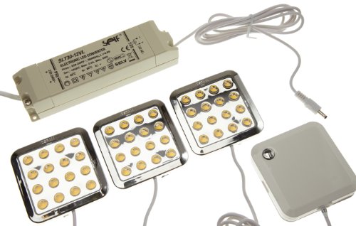 Osram 73148 40012-1  QOD LED-Unterbauleuchte Basisset, chrom Preisvergleich