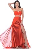 Zeilei 7546 One Shoulder High Slit Prom Party Dress