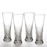 Waterford Four Lismore Pilsner Glasses