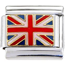 BRITISH FLAG Italian Charm