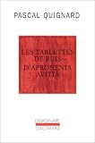Les tablettes de buis d Apronenia Avitia