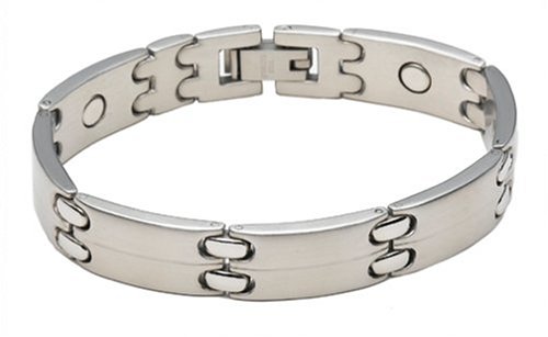 Sabona Executive Sport Silver Magnetic Bracelet, Size S