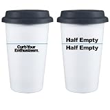 Curb Your Enthusiasm - Half Empty Eco Mug