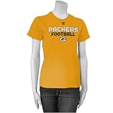 Green Bay T Shirts : Reebok Green Bay Ladies Gold Gemini Too T Shirts