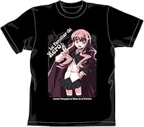 ゼロの使い魔 ルイズ Tシャツ ブラック ： サイズ L
