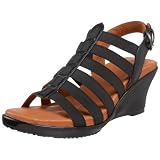 Gentle Souls Women's Wedge Hammer L3,Black,8 M US