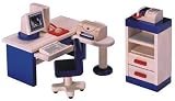 from PINTOY Wooden Dolls House Furniture Study Model 41044MED