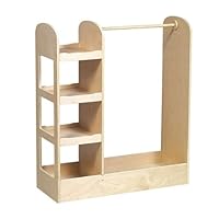 Kid's See and Store Dress-up Center - Natural Finish