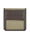 Bric's Pininfarina- Nylon and Leather Compact Wallet w/Money Clip Brown