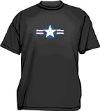 US Air Force Star Wing Distressed Style Logo Kids T Shirt 2T thru Youth XL