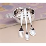 Reed & Barton Silver plate Master 3 Piece Baby Set