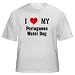 I Love/Heart Portuguese Water Dog Youth T-Shirt (for Kids) Various Colors Available