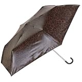 ShedRain Manual Compact Print Umbrella w/ Mirror Finish