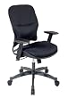 Mesh Managers Chair with Metal Base and Adjustable Arms By Office Style Furniture With Free Shipping