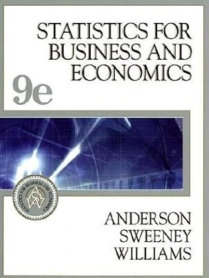 Statistics for Business and Economics with EasyStat CD-ROM