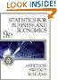 Statistics for Business and Economics with EasyStat CD-ROM