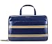 NEW AUTHENTIC KATE SPADE RADCLIFFE LARGE MANUELA TRAVEL BEAUTY COSMETIC CASE (Navy/Mu...