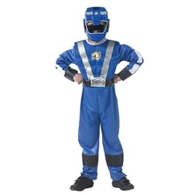 Power Rangers tm RPM tm Blue Ranger Muscle Chest Size Small 3-4 years