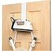 Polder 90617-90 Over the Door Iron/Board Wall Mount, White