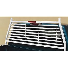 Go Industries Inc. 52649 Headache Rack Cab Protector, White Painted, For Select Ford Trucks