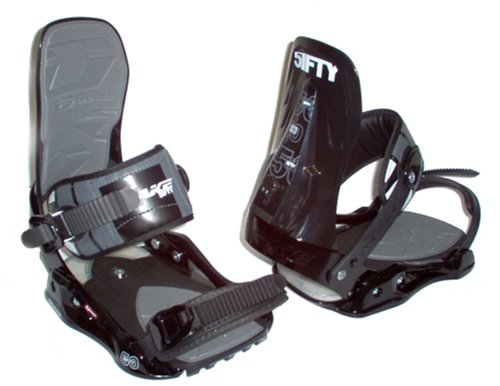 Drake 5ifty fifty 50 2006 Softbindung Freestyle Freeride Snowboard Bindung black Gr. L