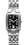 U.S. Army Women's US/1043BKSV Rectangular Black Dial Watch