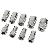 9 Piece Imperial Metric Socket Set