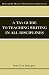 A TA s Guide to Teaching Writing in All Disciplines (Bedford St. Martin s Professional Resources)