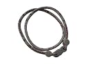 Phiten 18" Titanium Sport Necklace Gray-Red