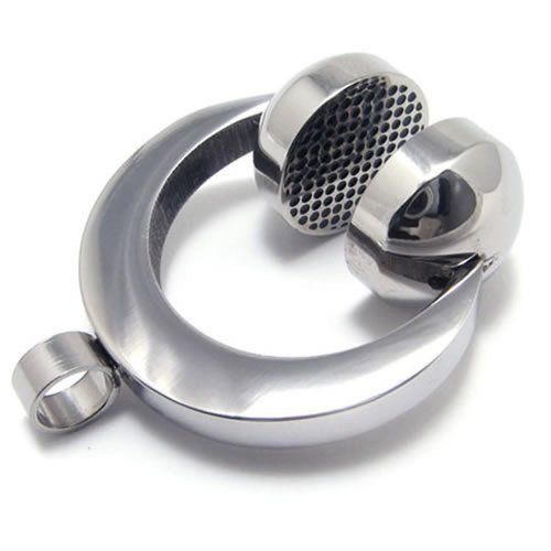KONOV Jewelry Stainless Steel Music Headset Pendant Mens Womens Necklace, Silver, 18-26 inch Chain