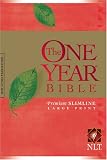 The One Year Bible Premium Slimline LP NLT