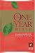 Book cover of The One Year Bible Premium Slimline LP NLT.