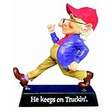 Coots Truckin' Bobble Figurine