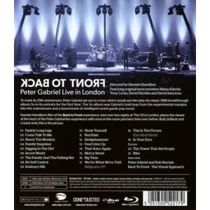 Peter Gabriel Back to Front - Live in London [Blu-ray]
