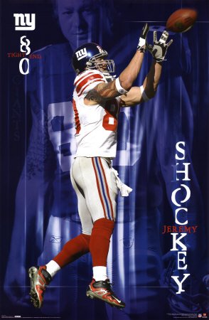New York Giants- Jeremy Shockey Poster Print, 22x34