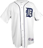 Detroit Tigers Home White MLB Replica Jersey