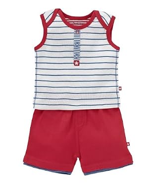 Mix and Match Stripe Vest Set