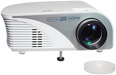 B2COOL Portable Multimedia Mini Projector 3000+ Hours Led Life Video Projectors 1200 lumens Home Entertainment Cinema Projection Support HD 1080P USB/SD/HDMI/VGA Port Enjoy Video Movie Game