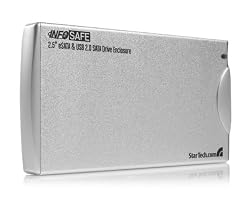 StarTech.com 2.5in eSATA USB External Hard Drive Enclosure for SATA HDD