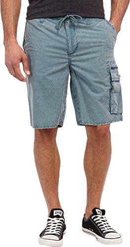 Volcom Men's Rigamarole Cargo Short Used Blue Shorts 38