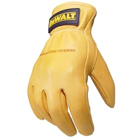 Dewalt DPG30XL Grain Deerskin Driver Work Glove with Keystone Thumb and Reinforced Palm... by DeWALT