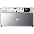 Sony DSC-T110S Digitalkamera (16 Megapixel, 4-fach opt. Zoom, 25mm Weitwinkelobjektiv, 7,6 cm (3 Zoll) Display, bildstabilisiert) silber